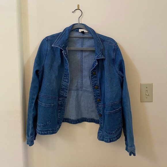UNIVERSAL THREAD TARGET BUTTON UP JEAN DENIM JACKET BUTTON UP SIZE M - Picture 1 of 3